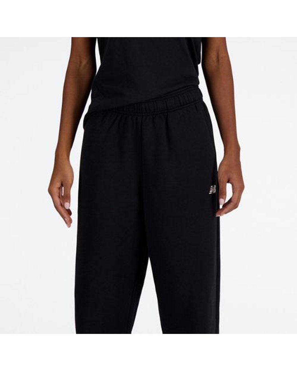 New Balance Black Sport Essentials French Terry Jogger