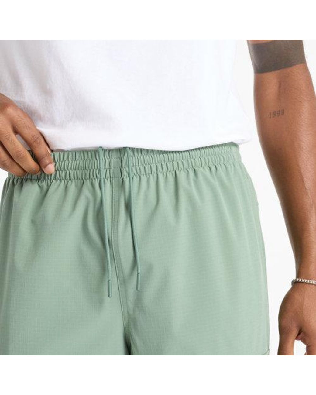 New Balance Green Ripstop Cargo Pant for men