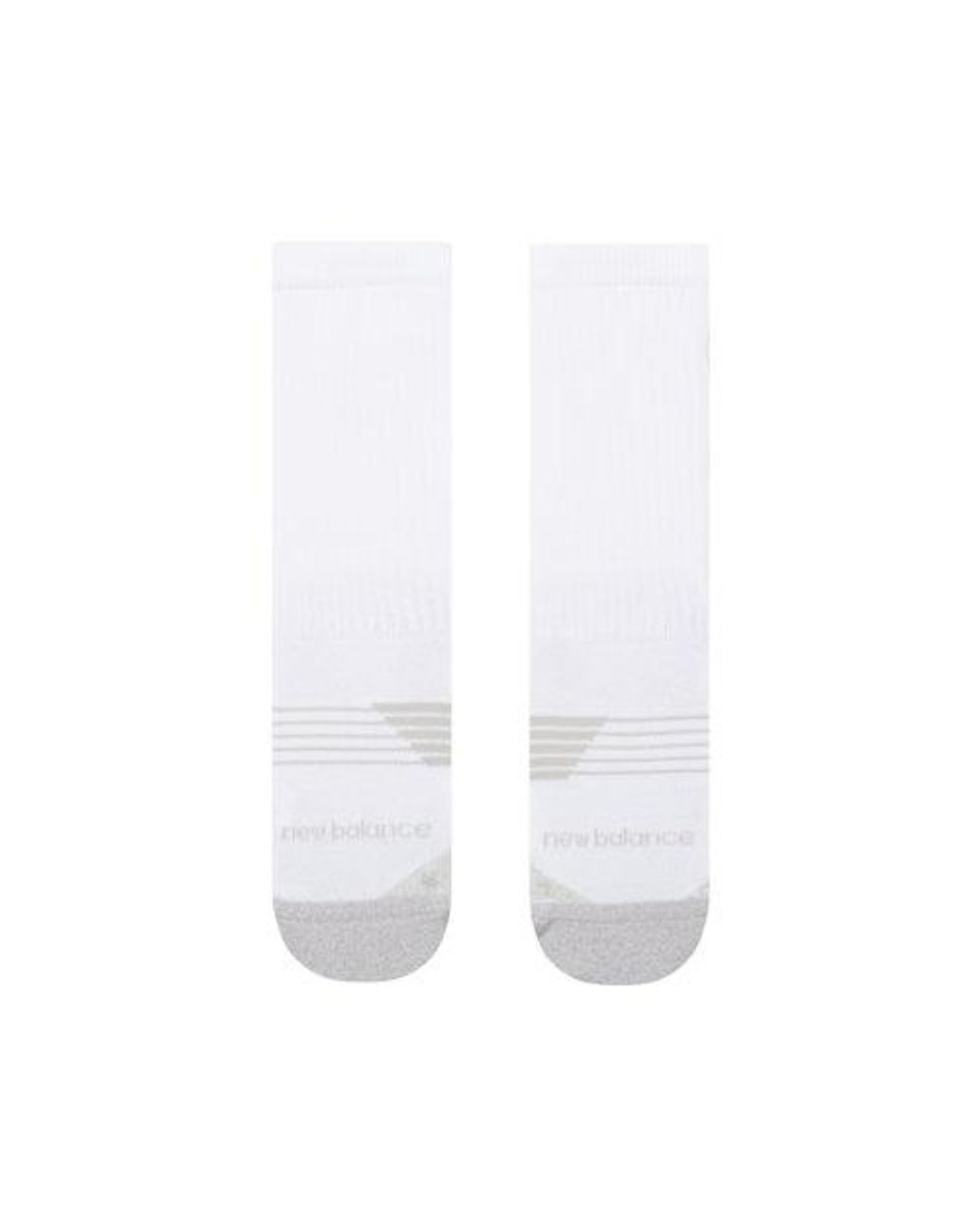 New Balance White Pro Numeric Crew Socks 1 Pair