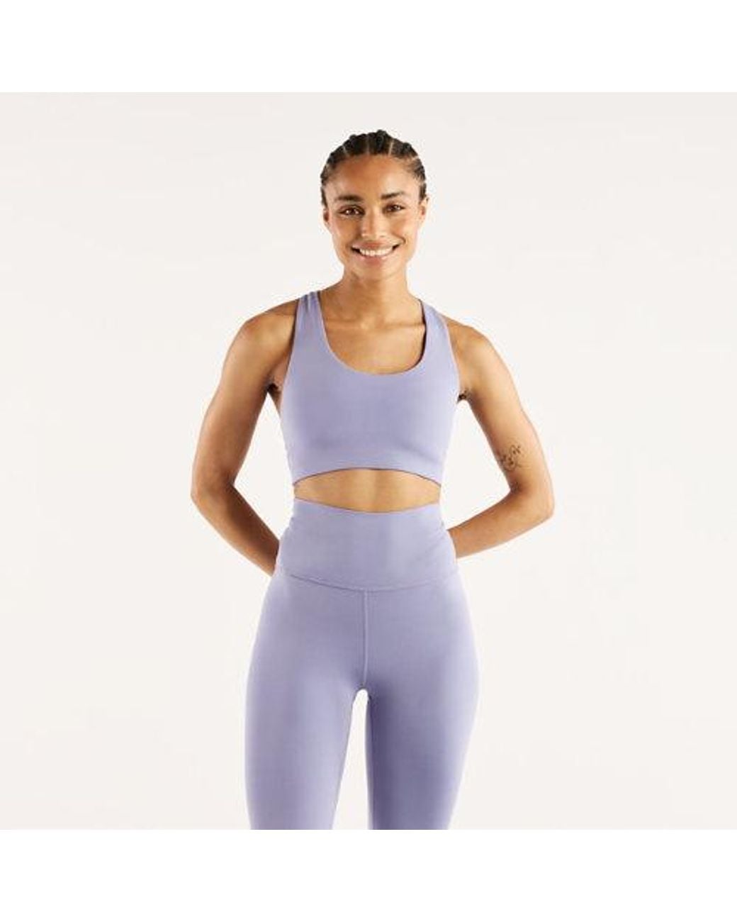 New Balance Blue Nb Define Train Bra