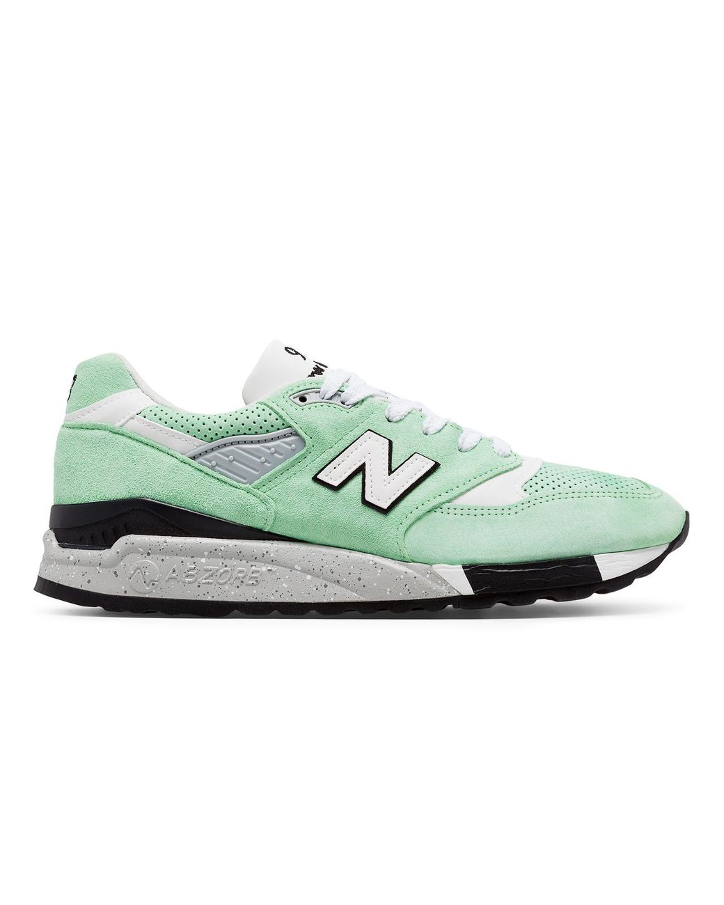 New Balance 998 Made In The Usa in Green for Men | Lyst
