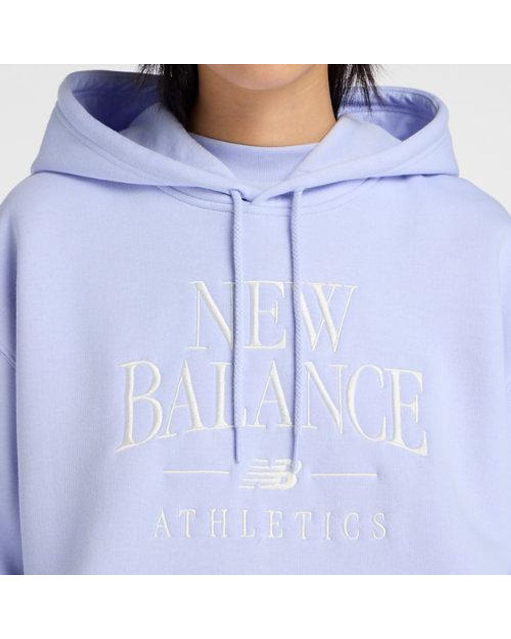 New Balance Blue Trackside Fleece Hoodie