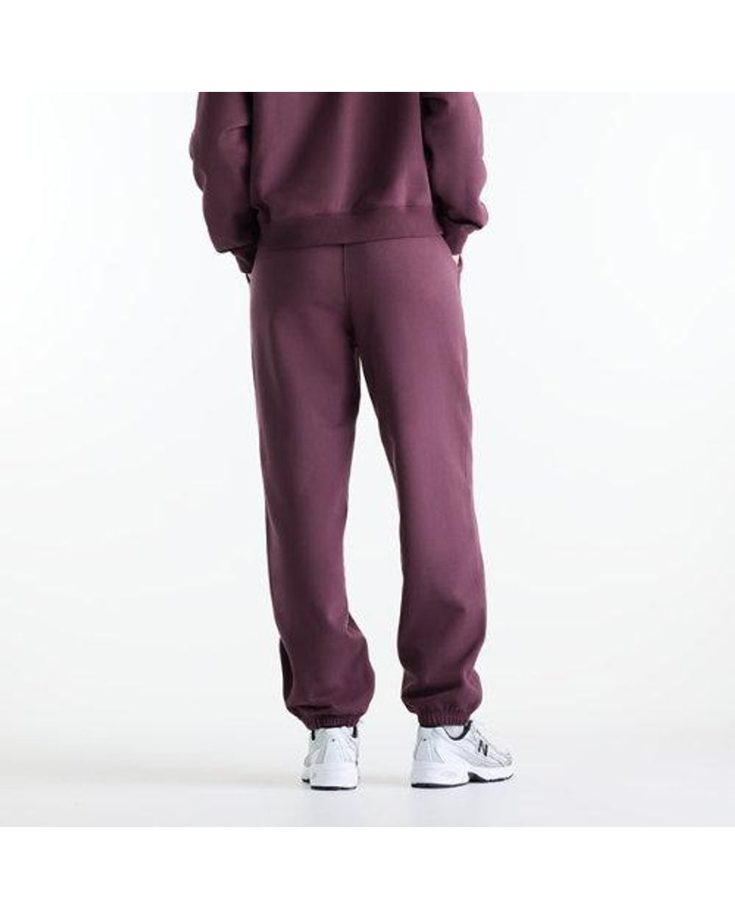 New Balance Purple Athletics French Terry Jogger