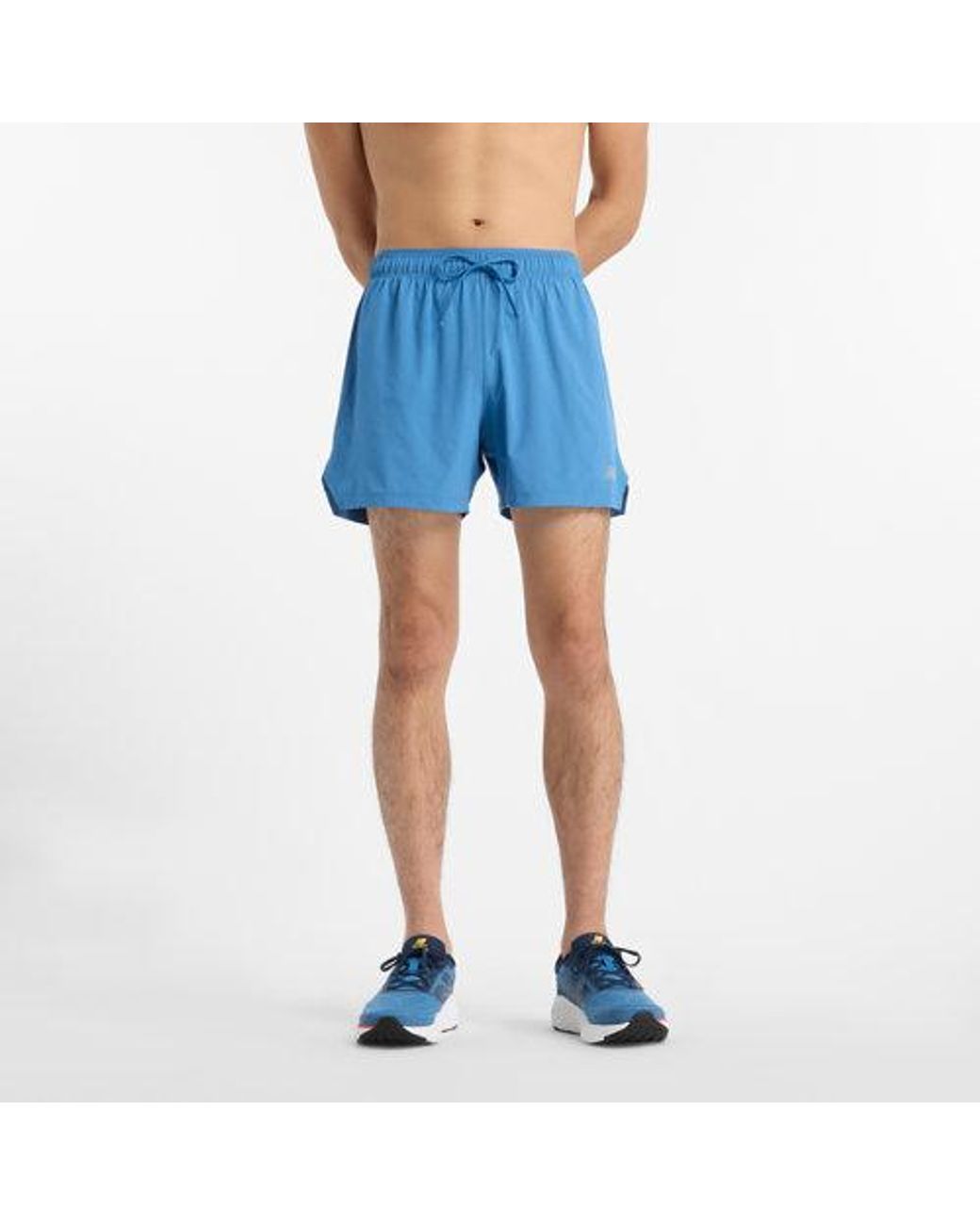 New Balance Blue Rc Short 5" for men
