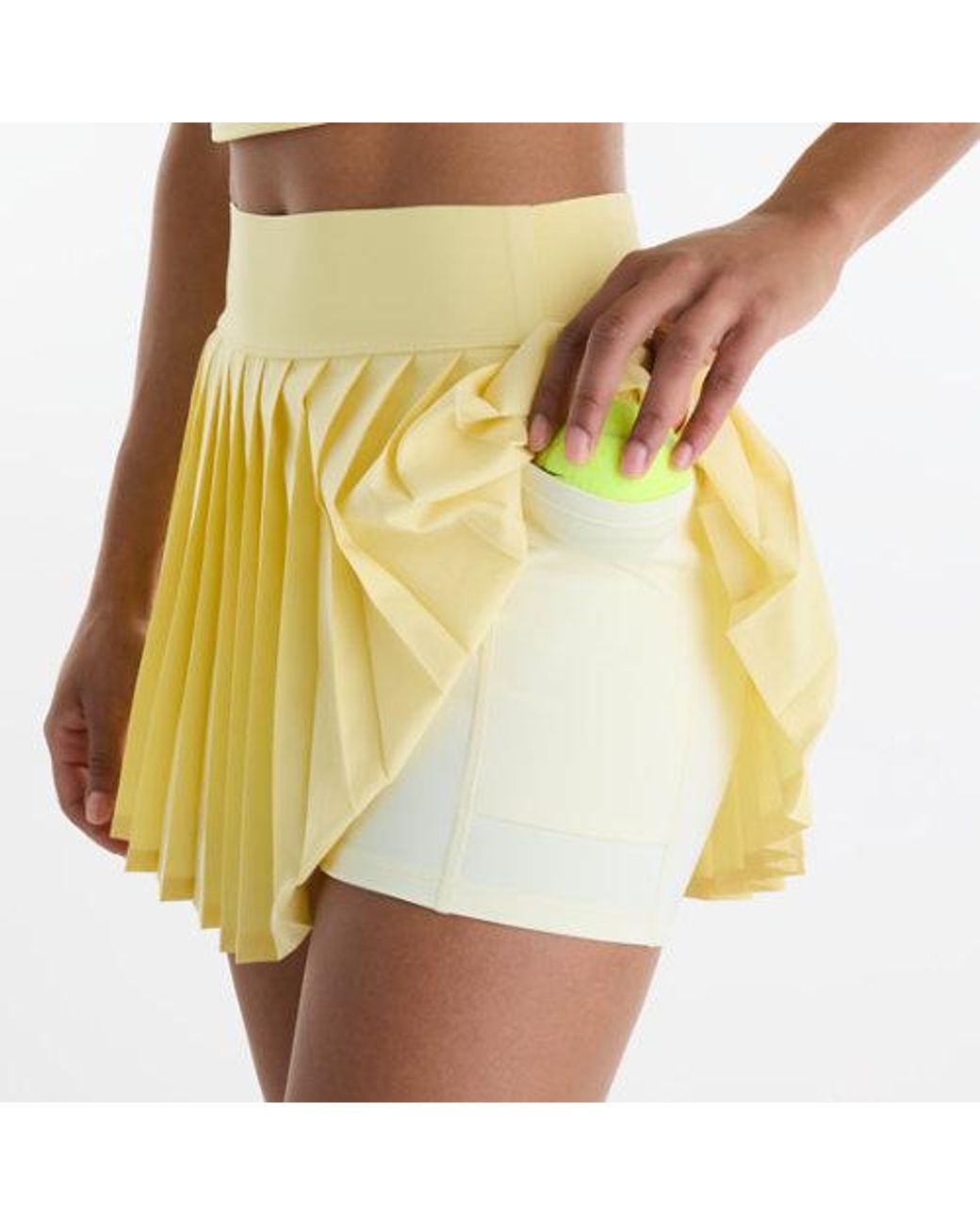 New Balance Yellow Tournament Nyc Skort