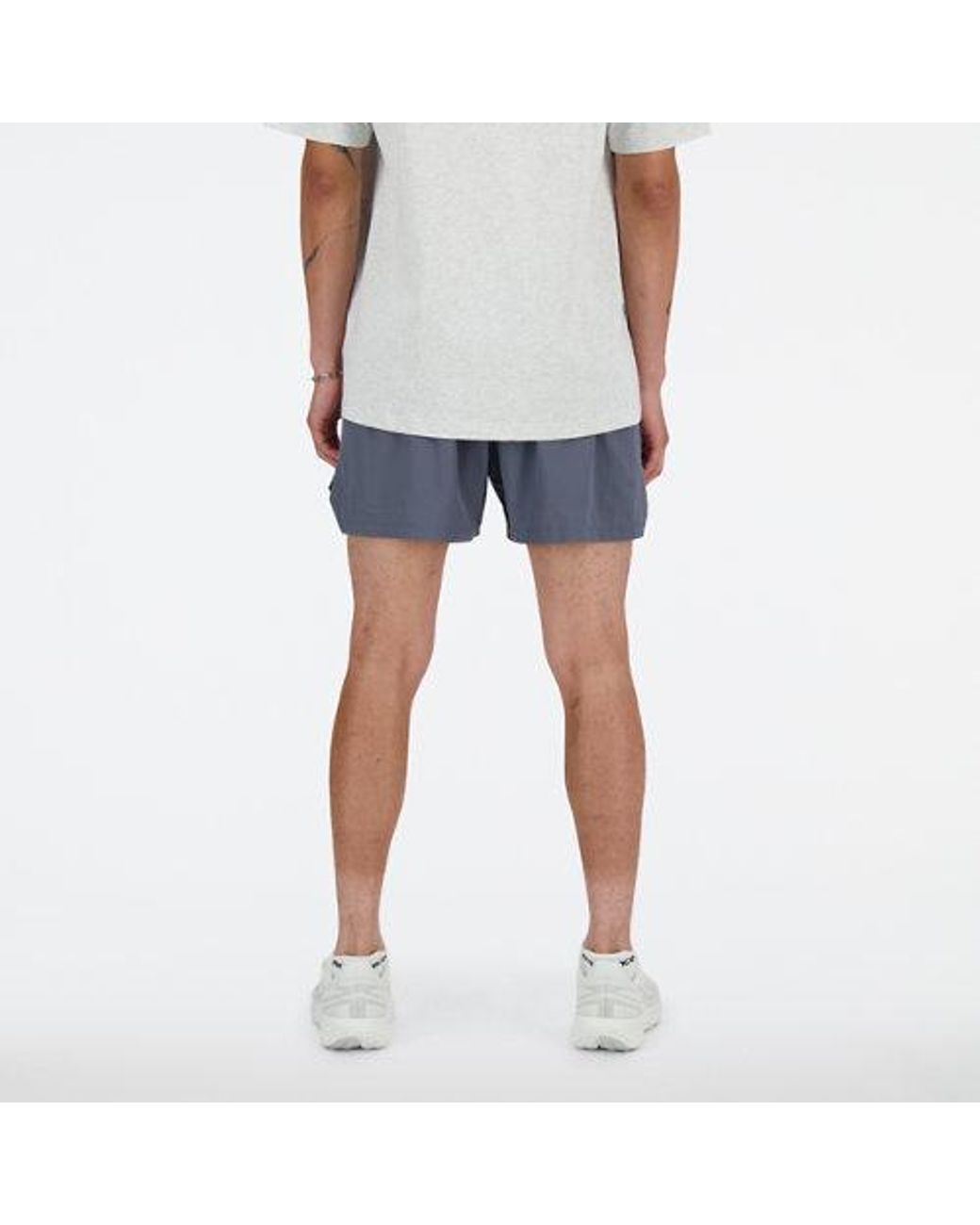 New Balance Blue Rc Short 5" for men