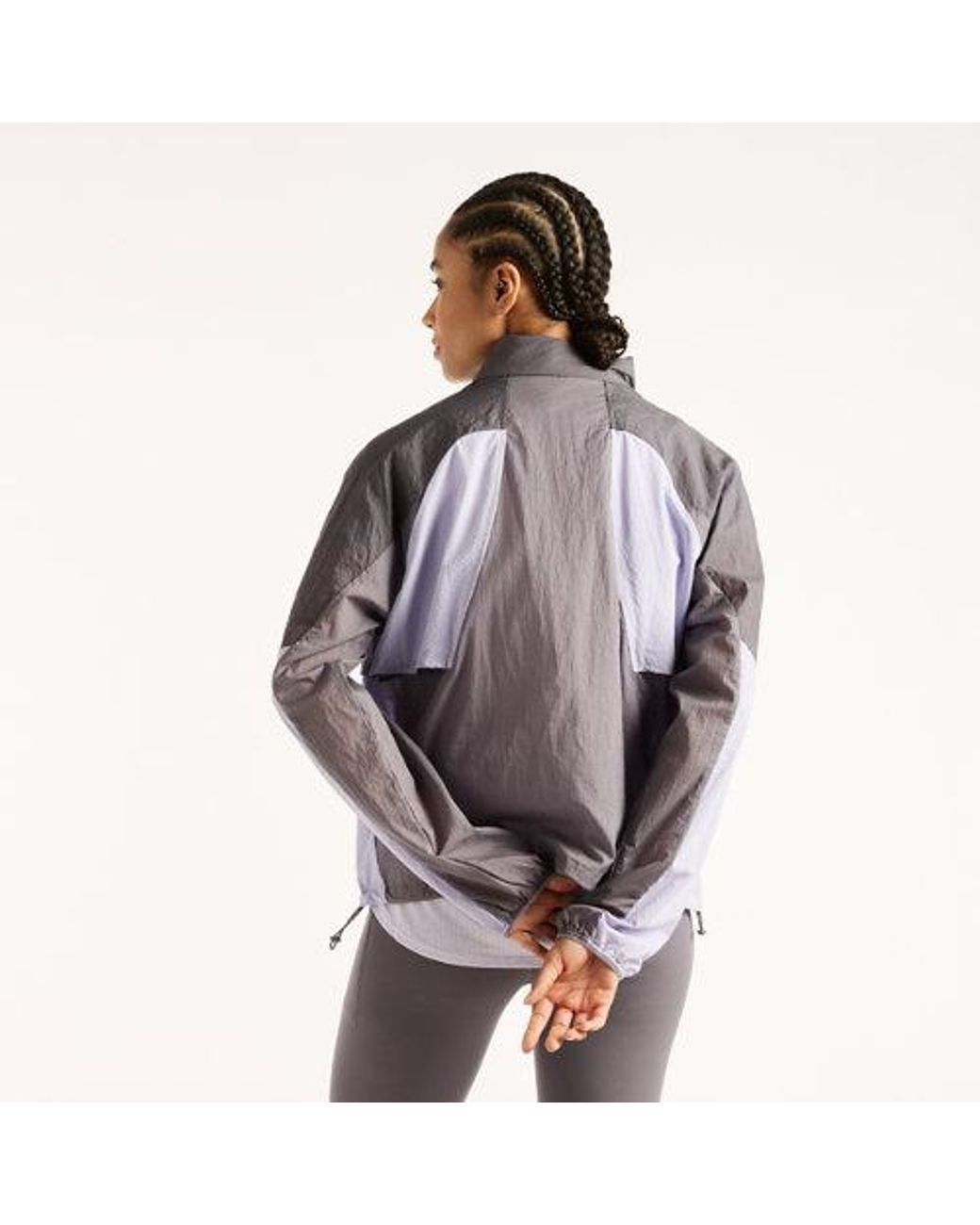 New Balance Gray Reflective Rc Jacket