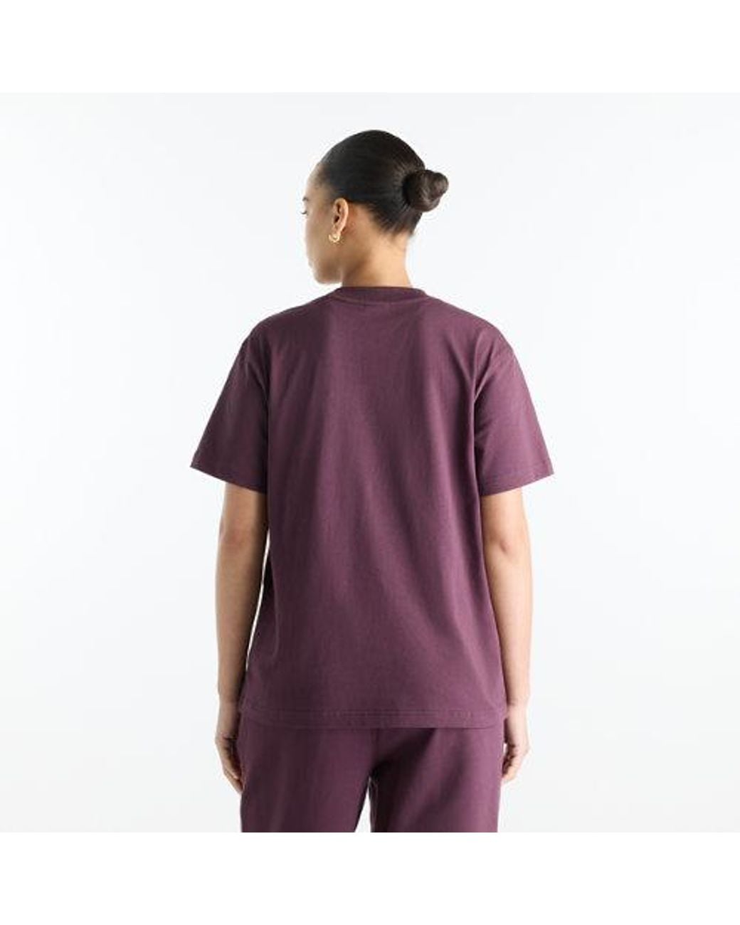 New Balance Purple Athletics Jersey T-Shirt