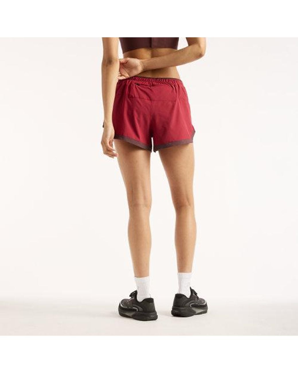 New Balance Red Rc Essential Short 3"