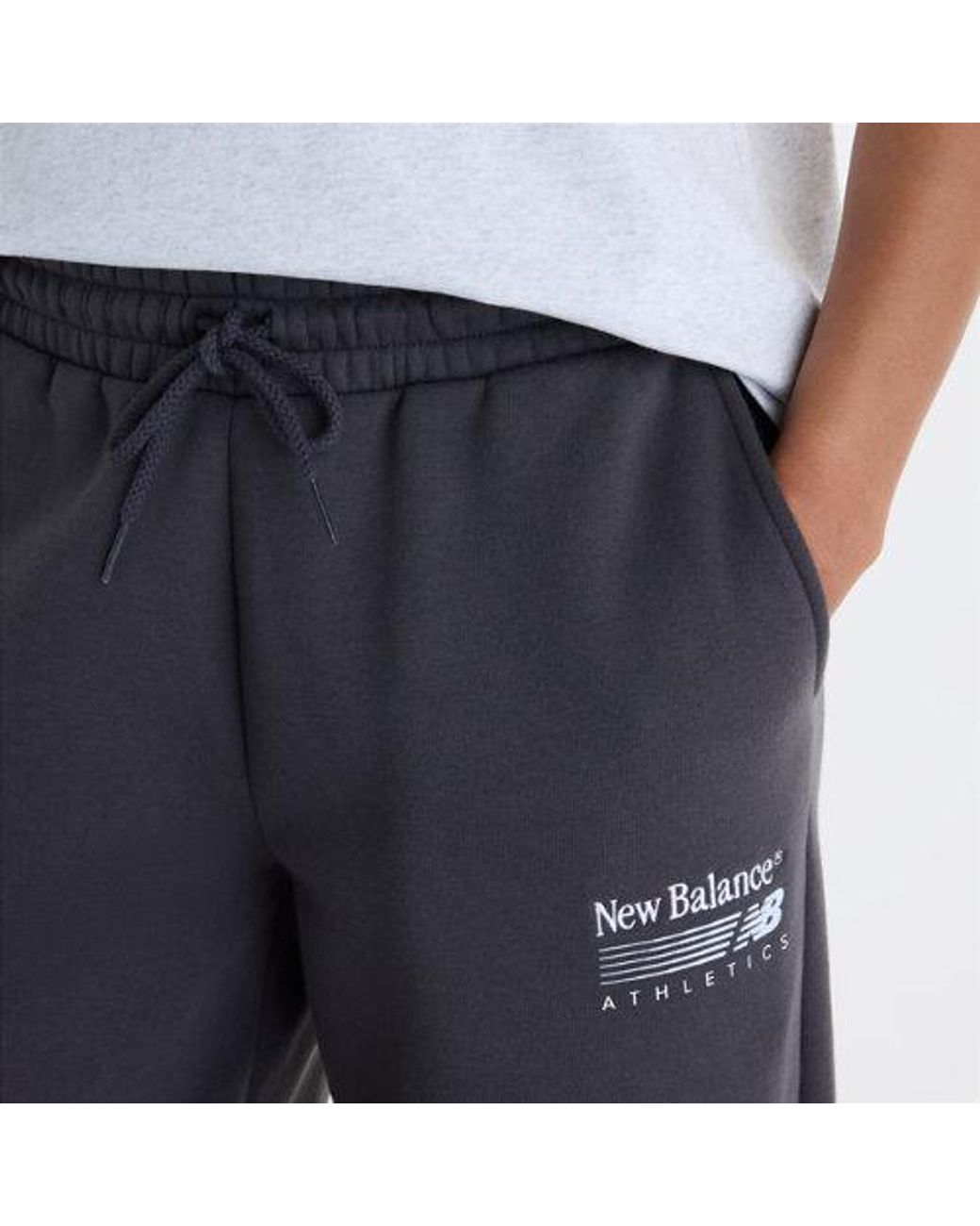 New Balance Blue Trackside Fleece Pant