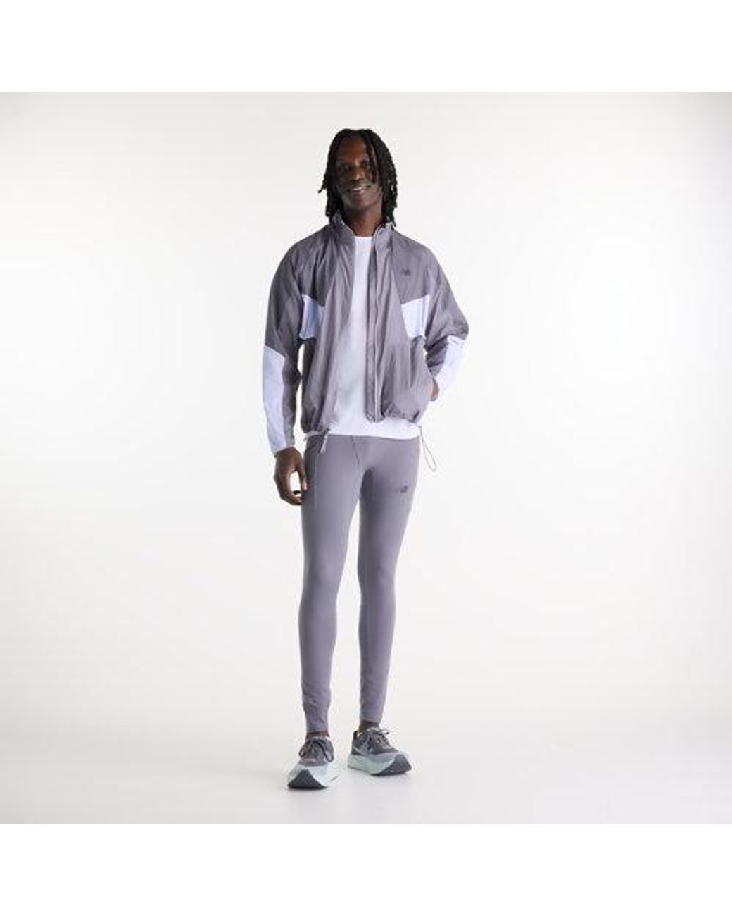 New Balance Purple Rc Essential T-Shirt for men