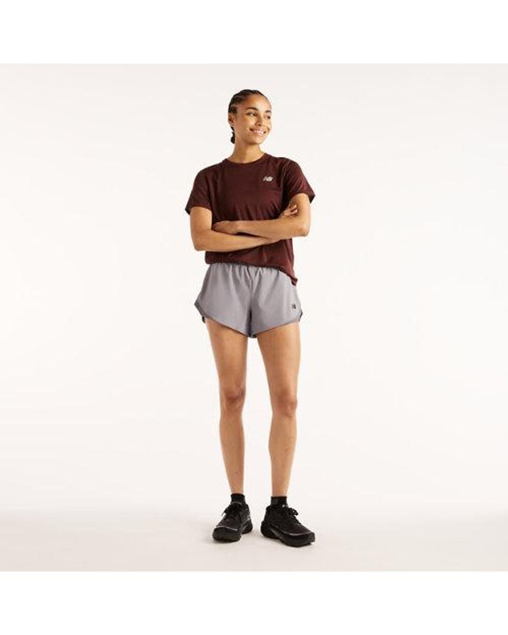 New Balance Brown Rc Essential T-Shirt