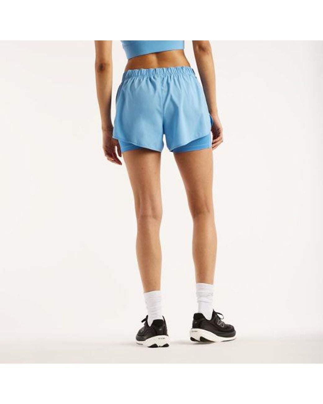 New Balance Blue Sport 2-In-1 Short 3"