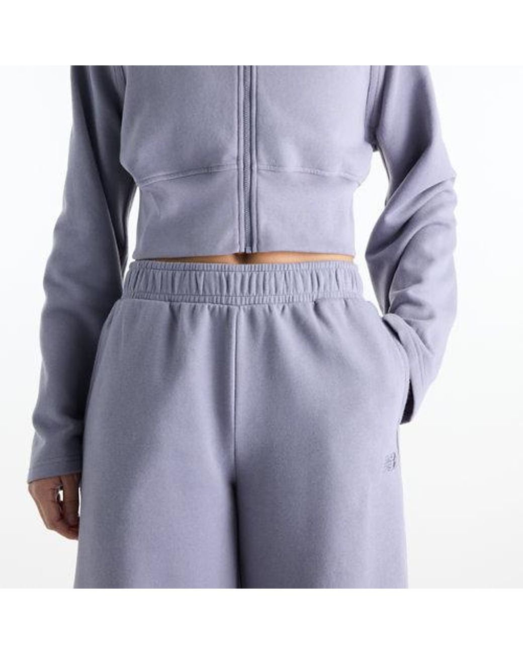 New Balance Blue Brushed Coastal Fleece Pant