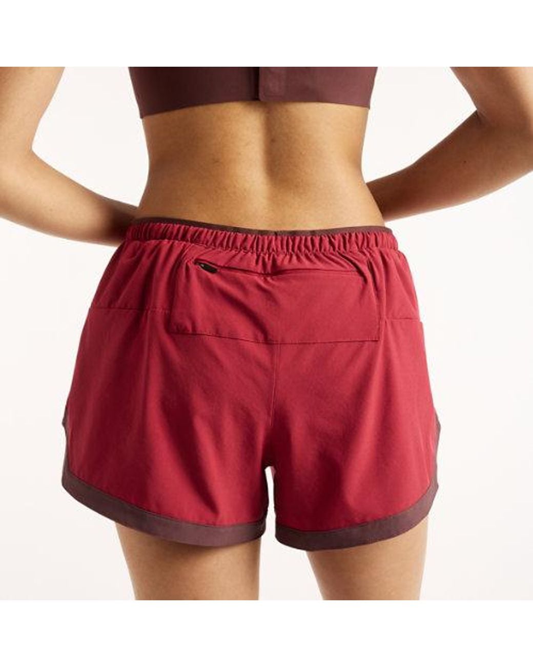 New Balance Red Rc Essential Short 3"