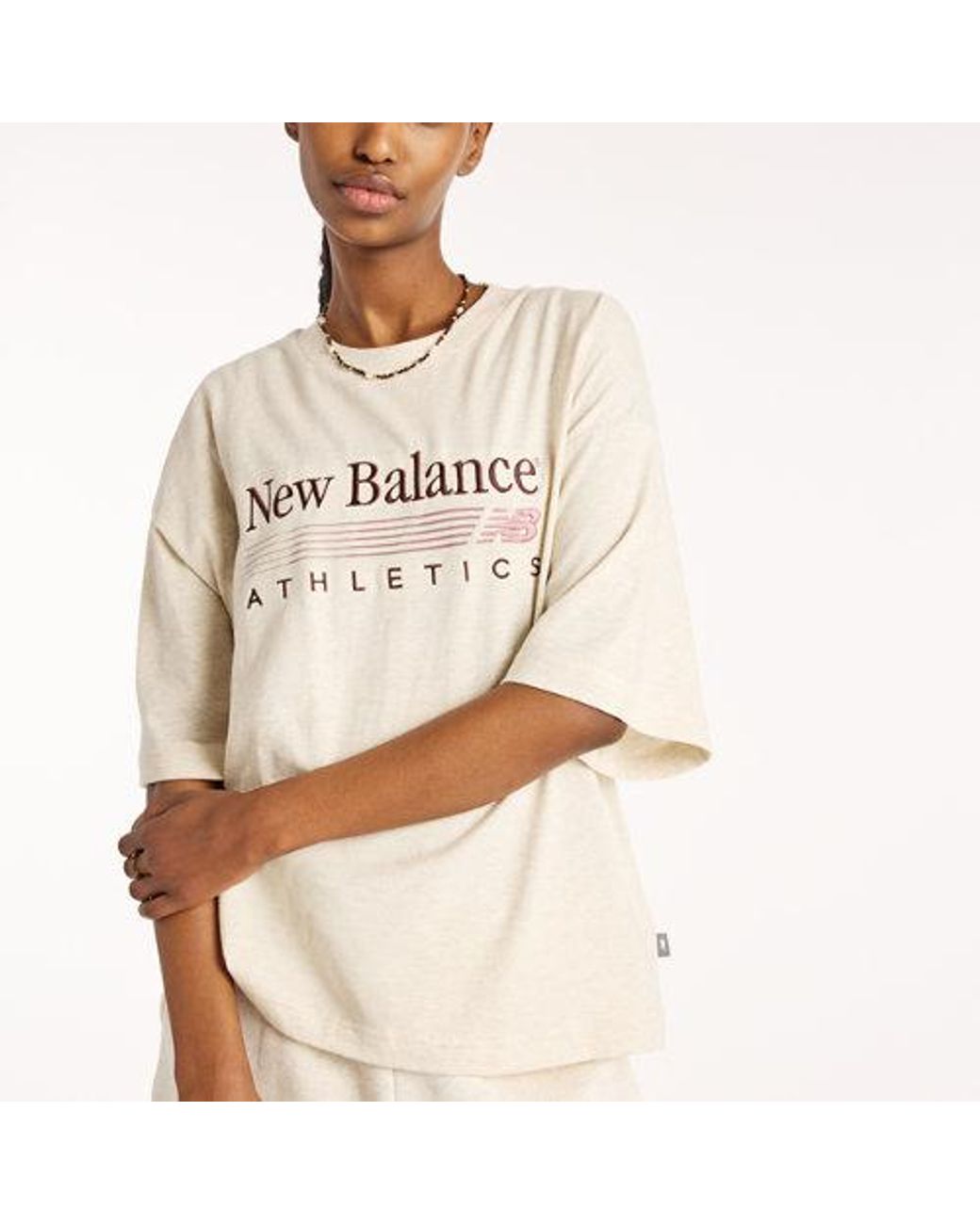 New Balance Natural Trackside Oversized T-Shirt