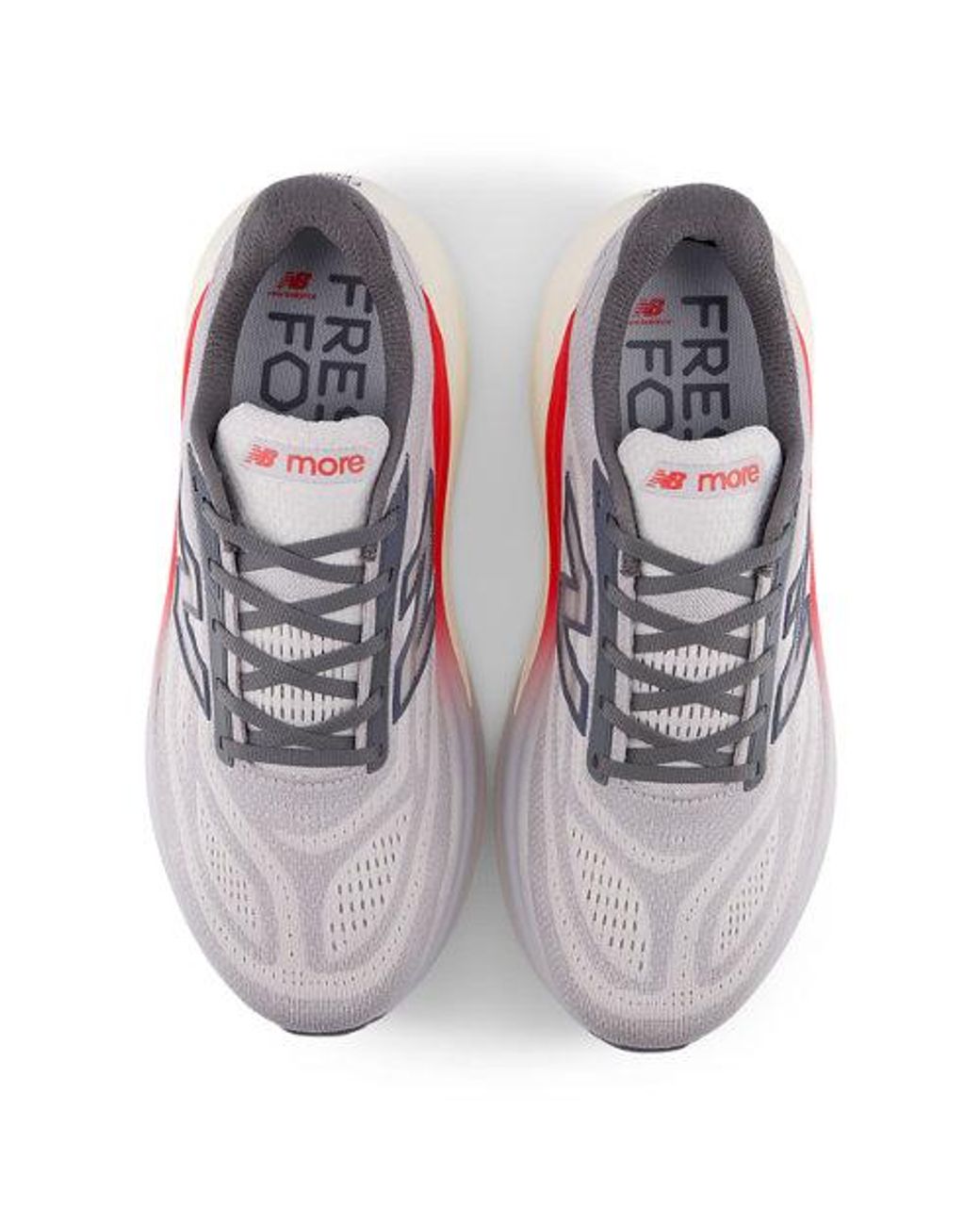 New Balance Gray Fresh Foam X More V6 Shoe for men