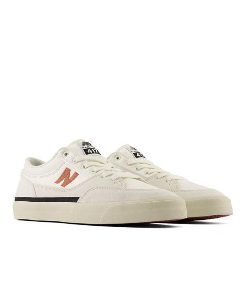 New Balance White Nb Numeric Franky Villani 417 Low