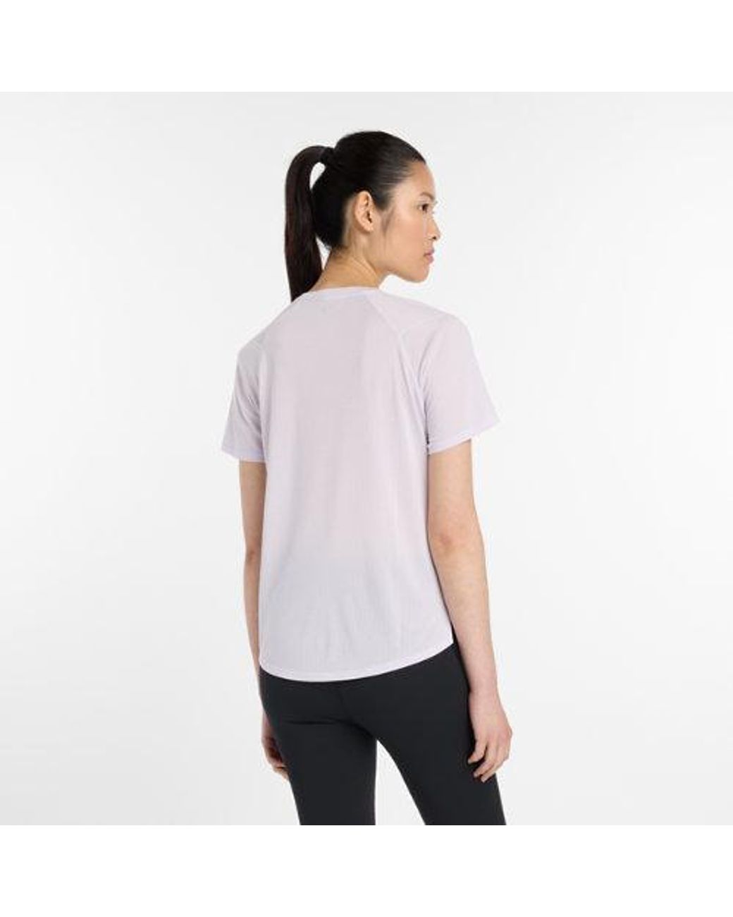 New Balance White Rc Essential T-Shirt