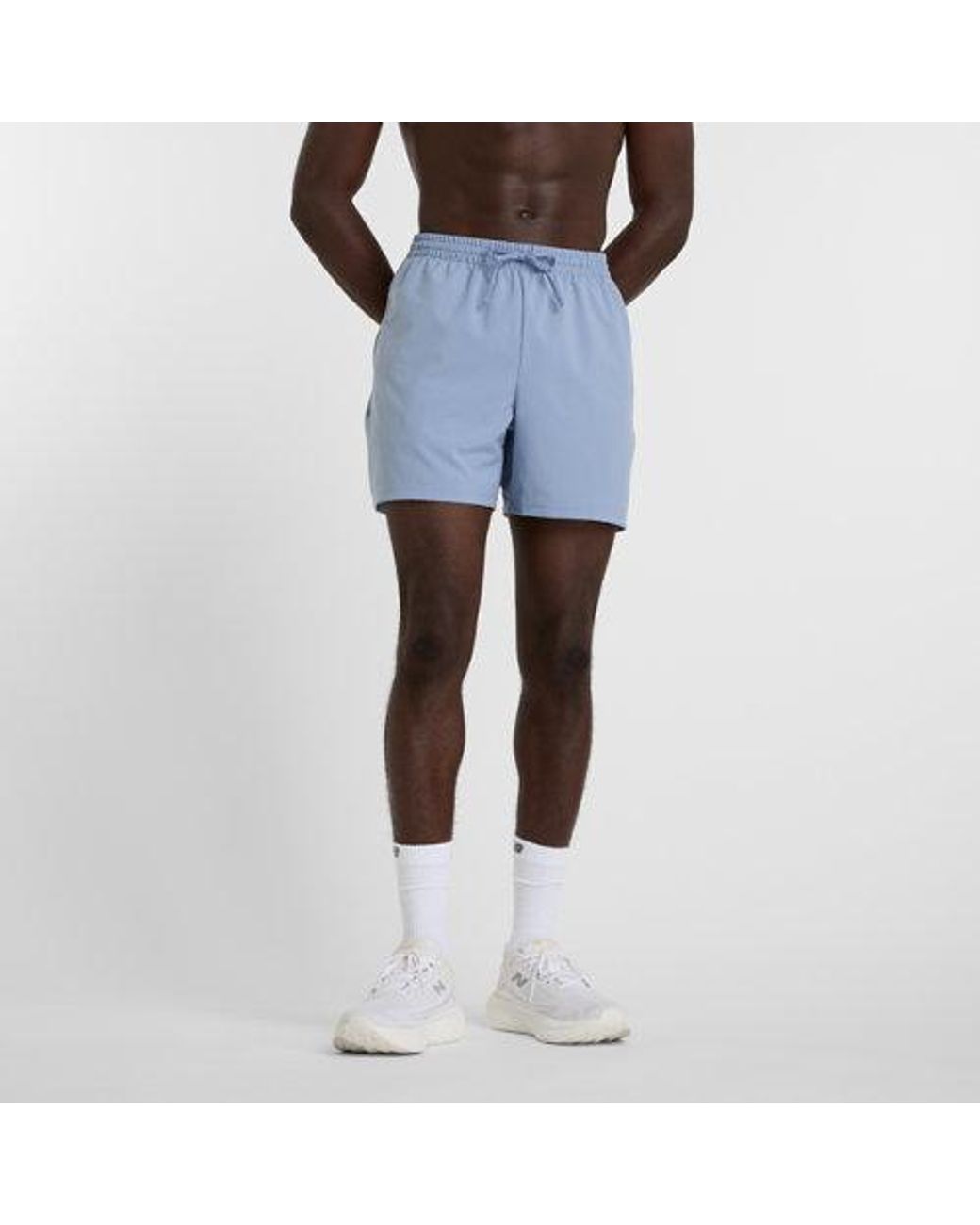 New Balance Blue Sport Essentials Short 5" for men