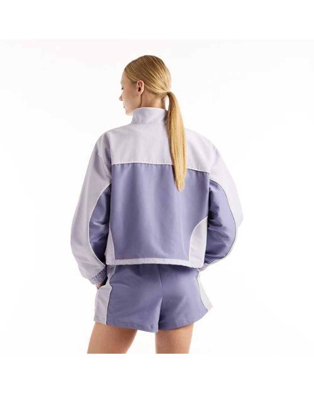 New Balance Purple Trackside Woven Jacket