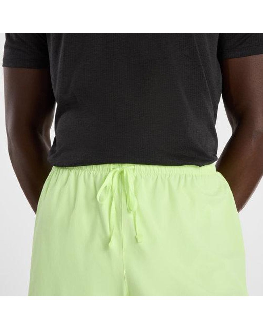 New Balance Green Rc Essential Short 5" for men