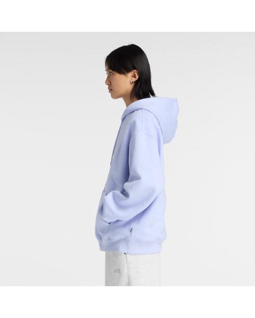 New Balance Blue Trackside Fleece Hoodie