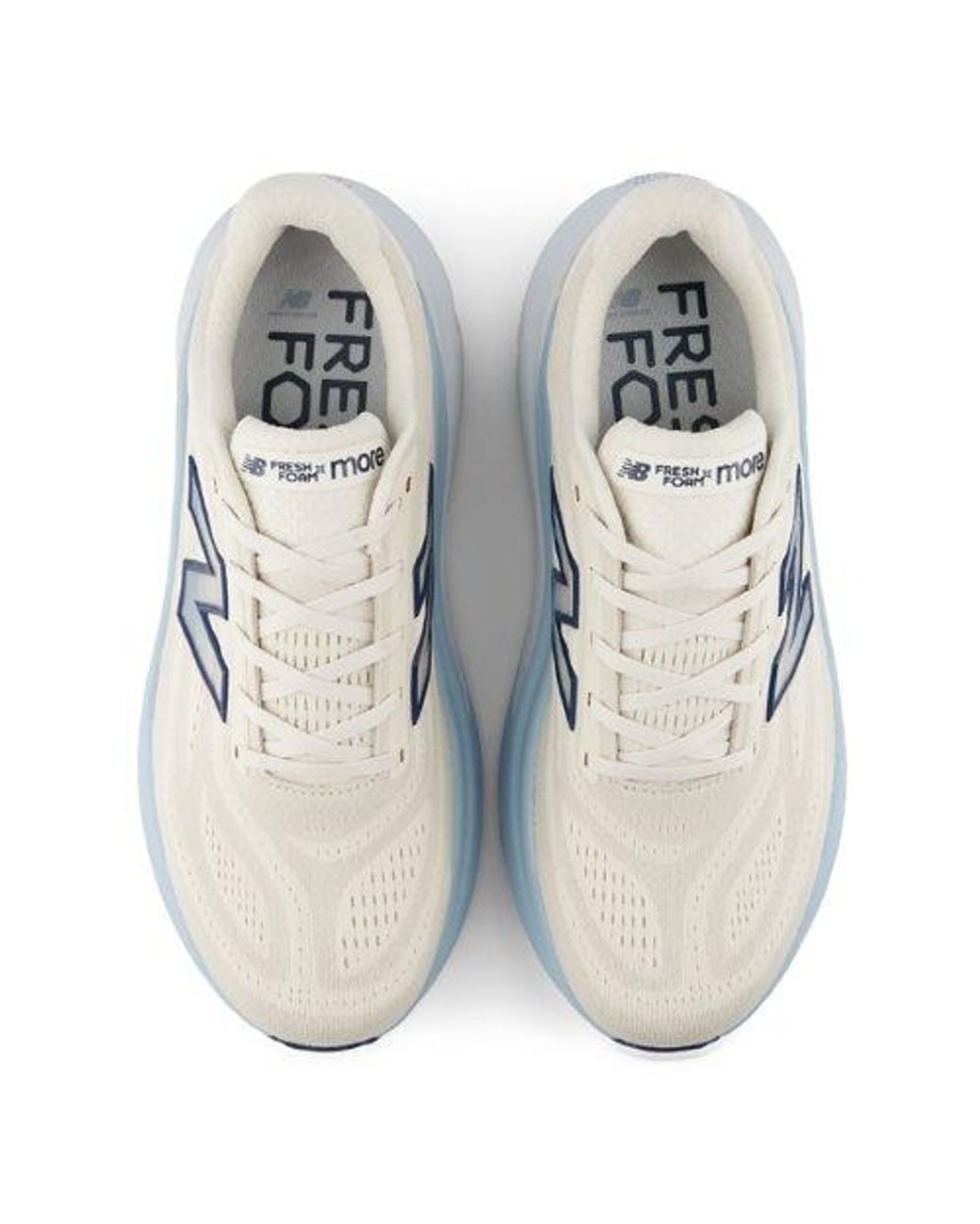 New Balance White Fresh Foam X More V6 for men
