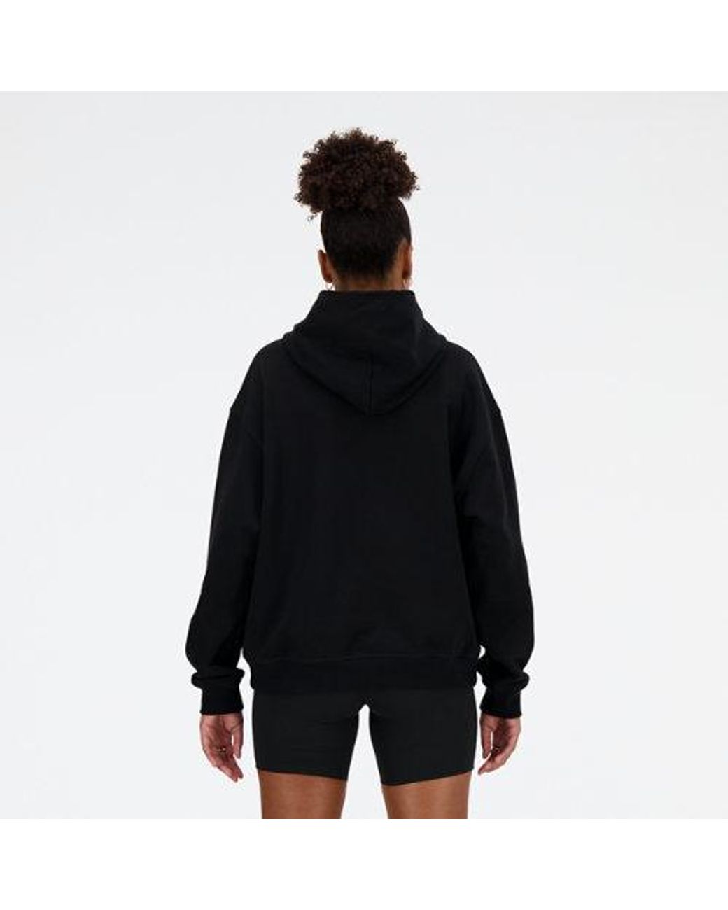 New Balance Black Athletics French Terry H Pullover