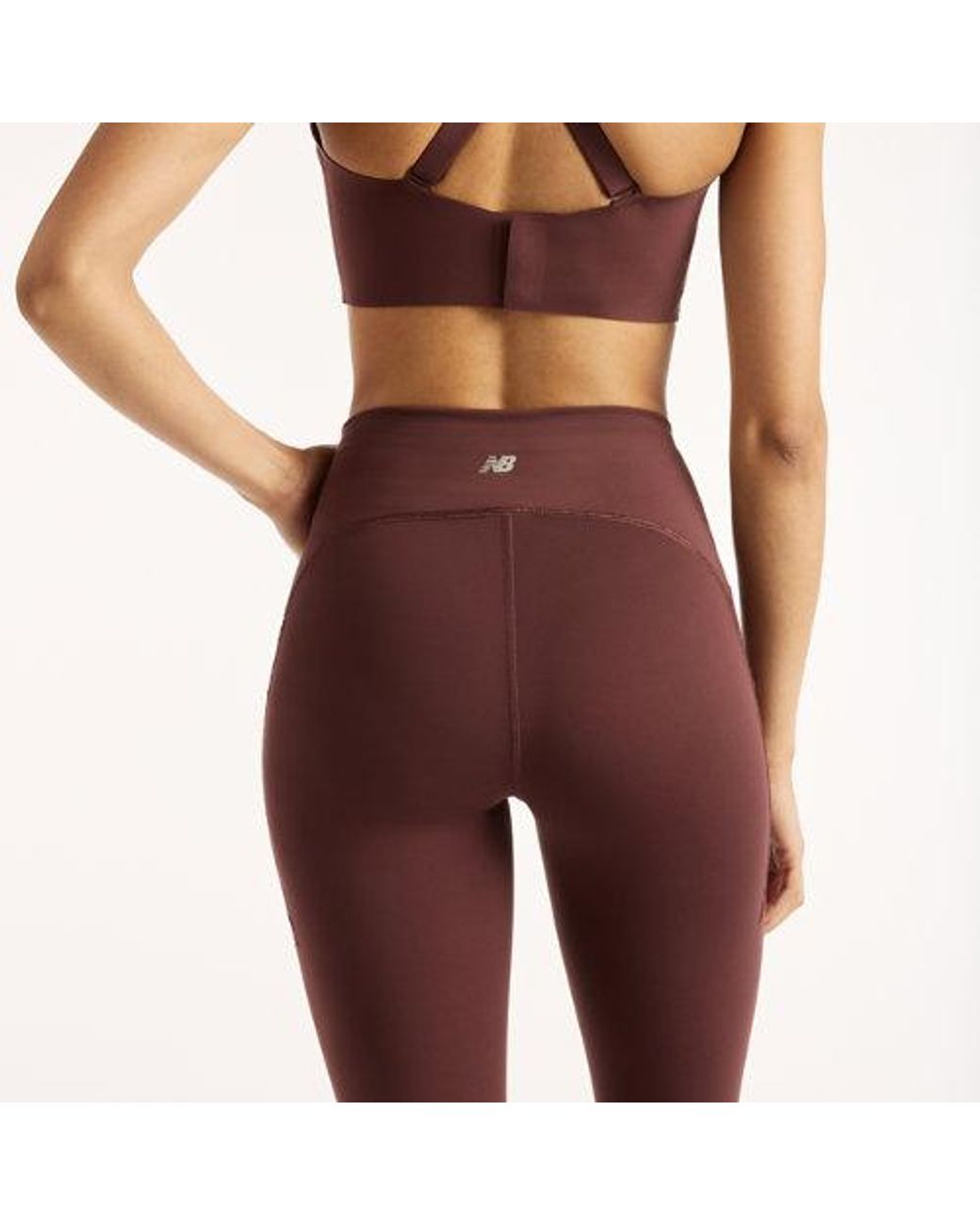 New Balance Red Rc Pocket Legging 25"