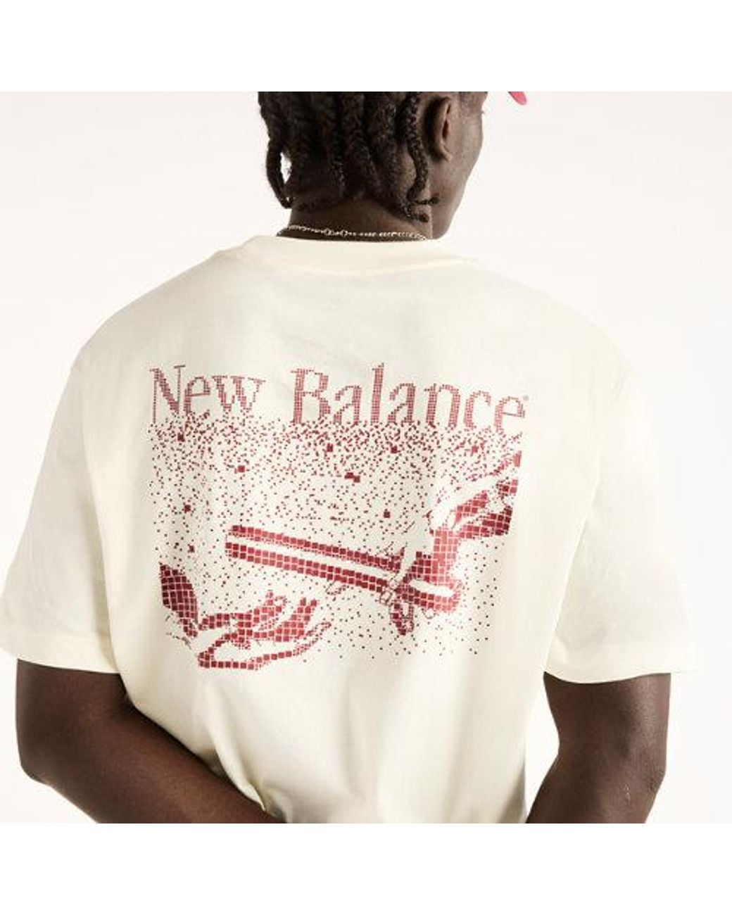 New Balance Natural Digitally Remastered Hands T-Shirt for men