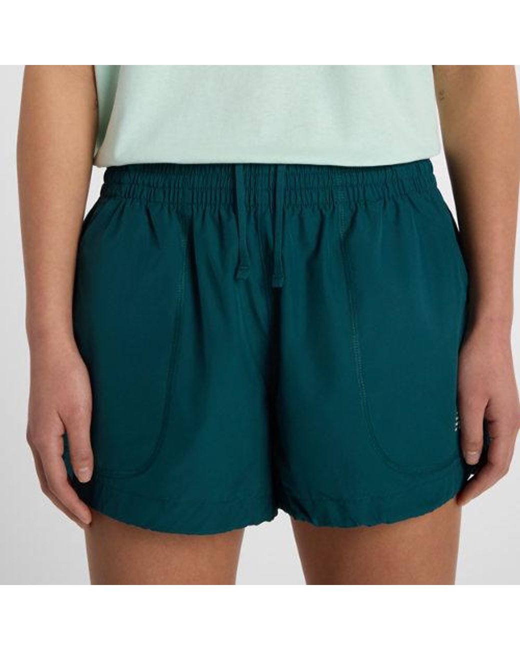 New Balance Blue Trackside Woven Short