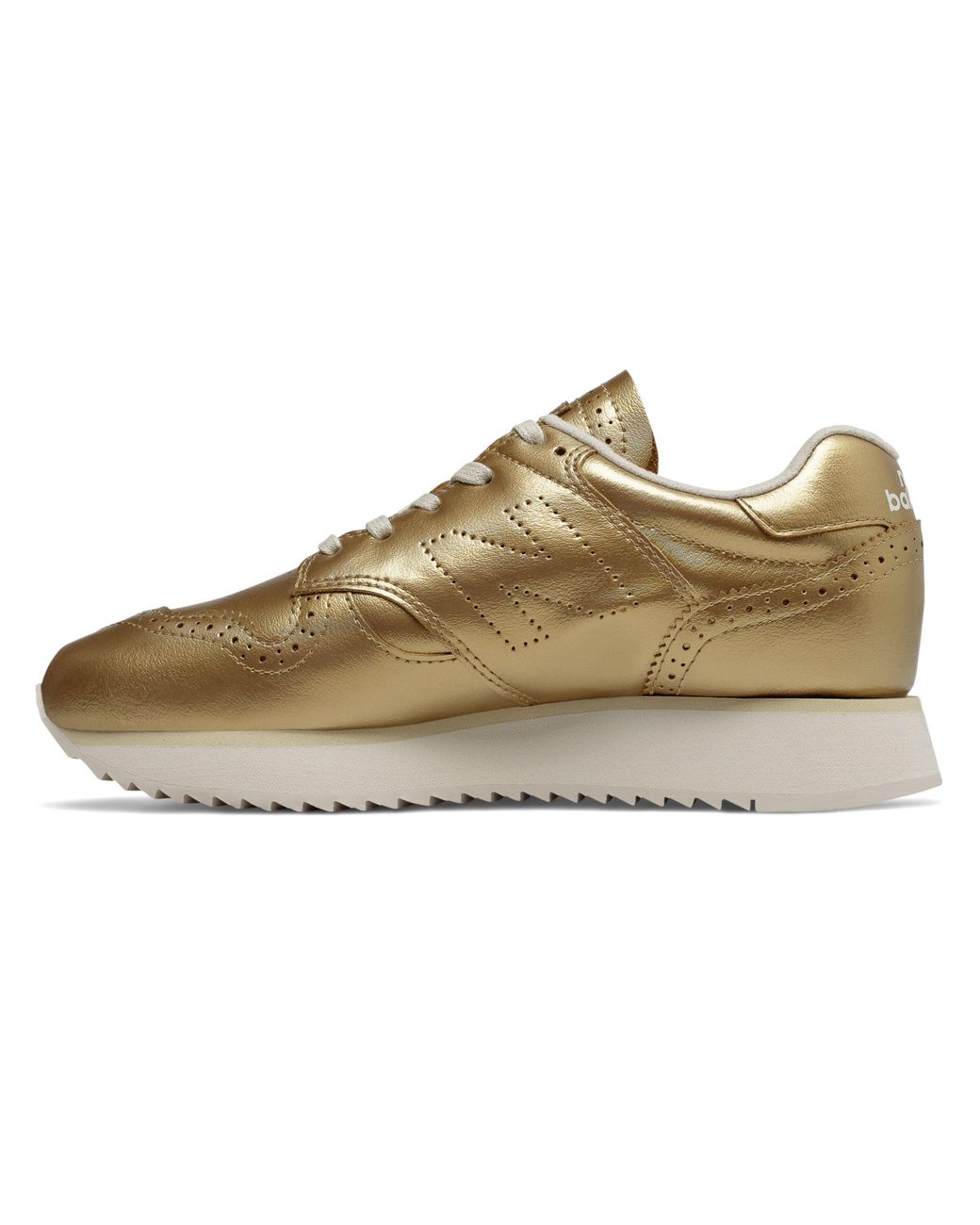 New Balance Denim 520 Platform in Gold Metallic (Metallic) | Lyst