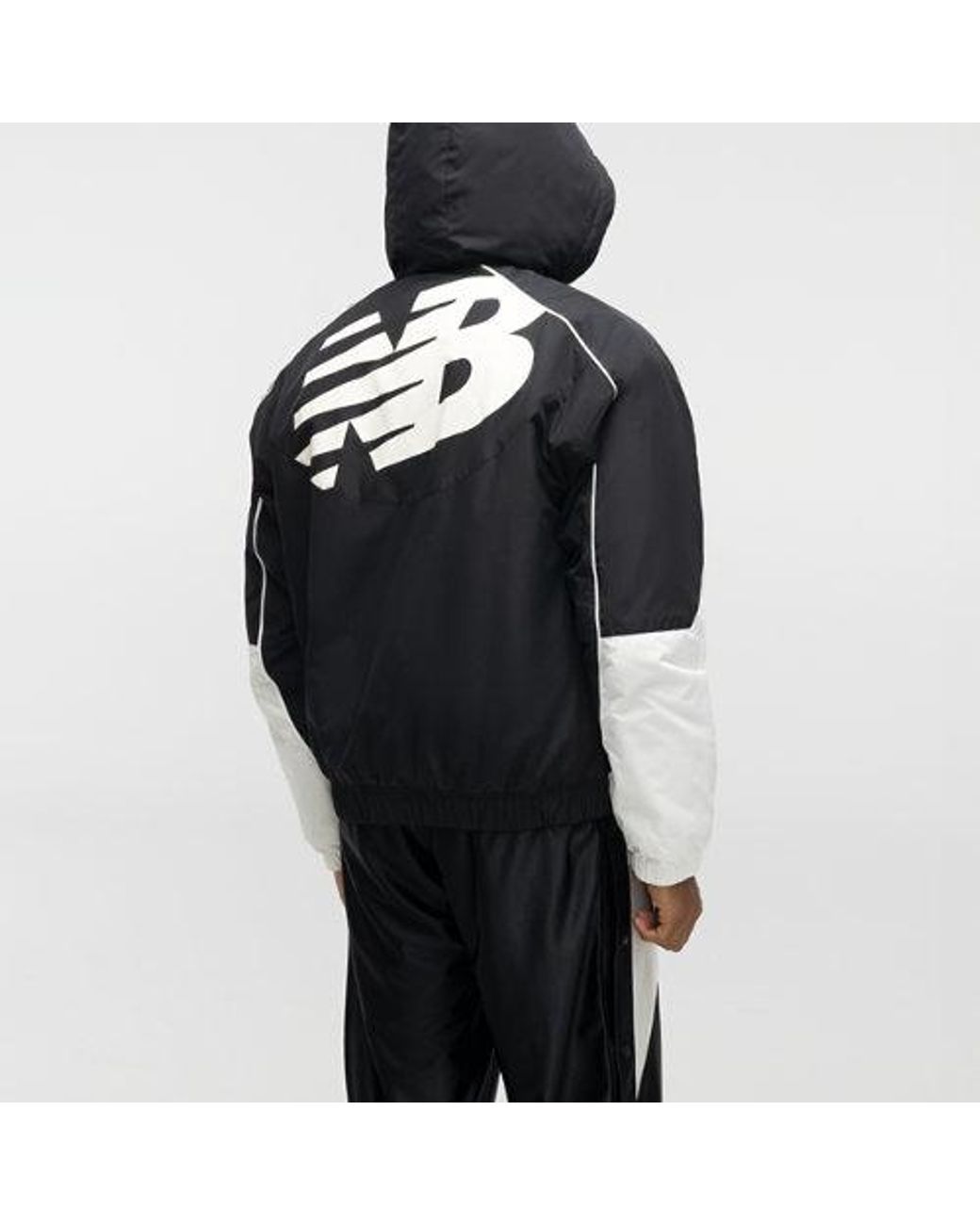 New Balance Black Basketball Padded Jacket for men
