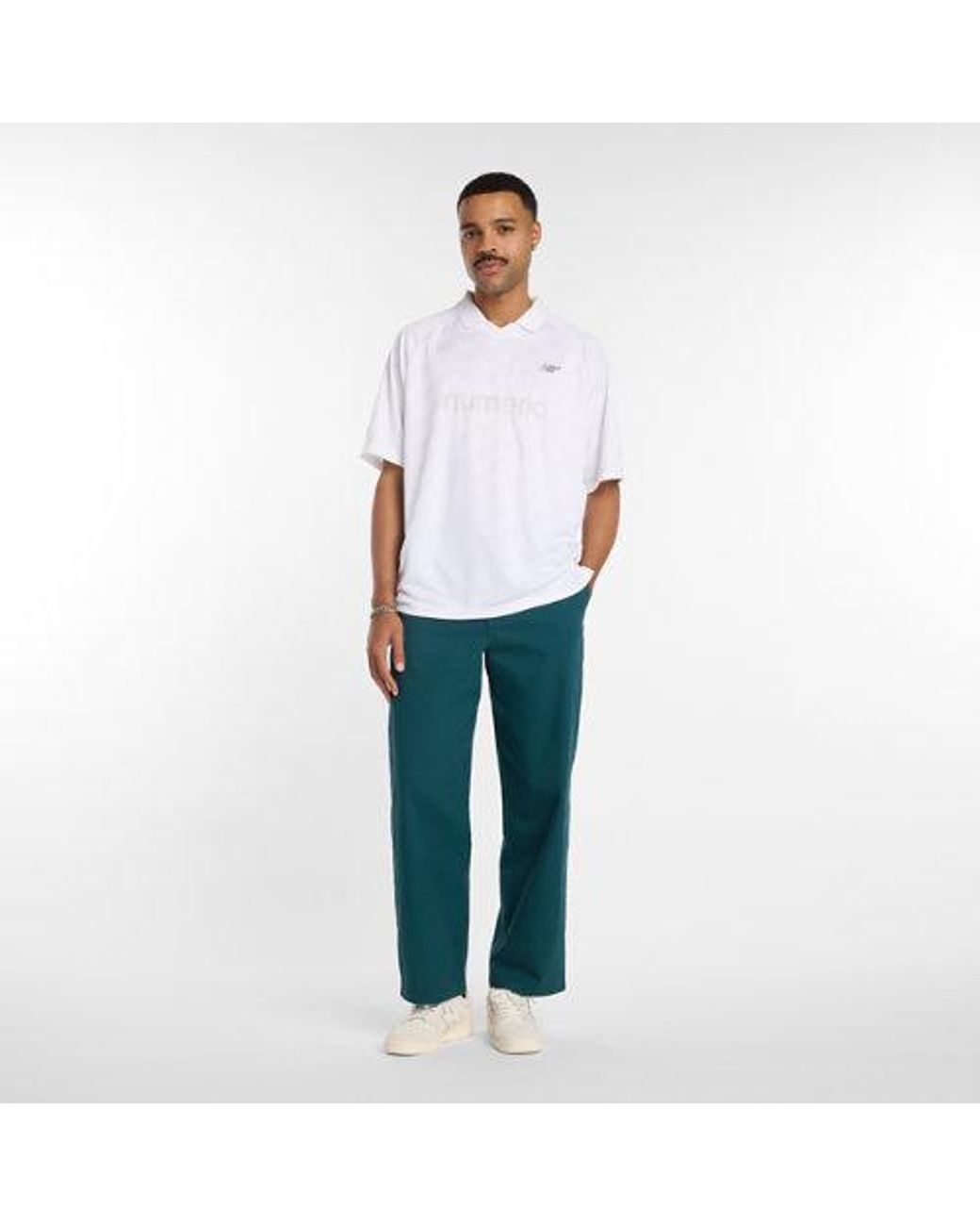 New Balance White Numeric Team Jersey for men