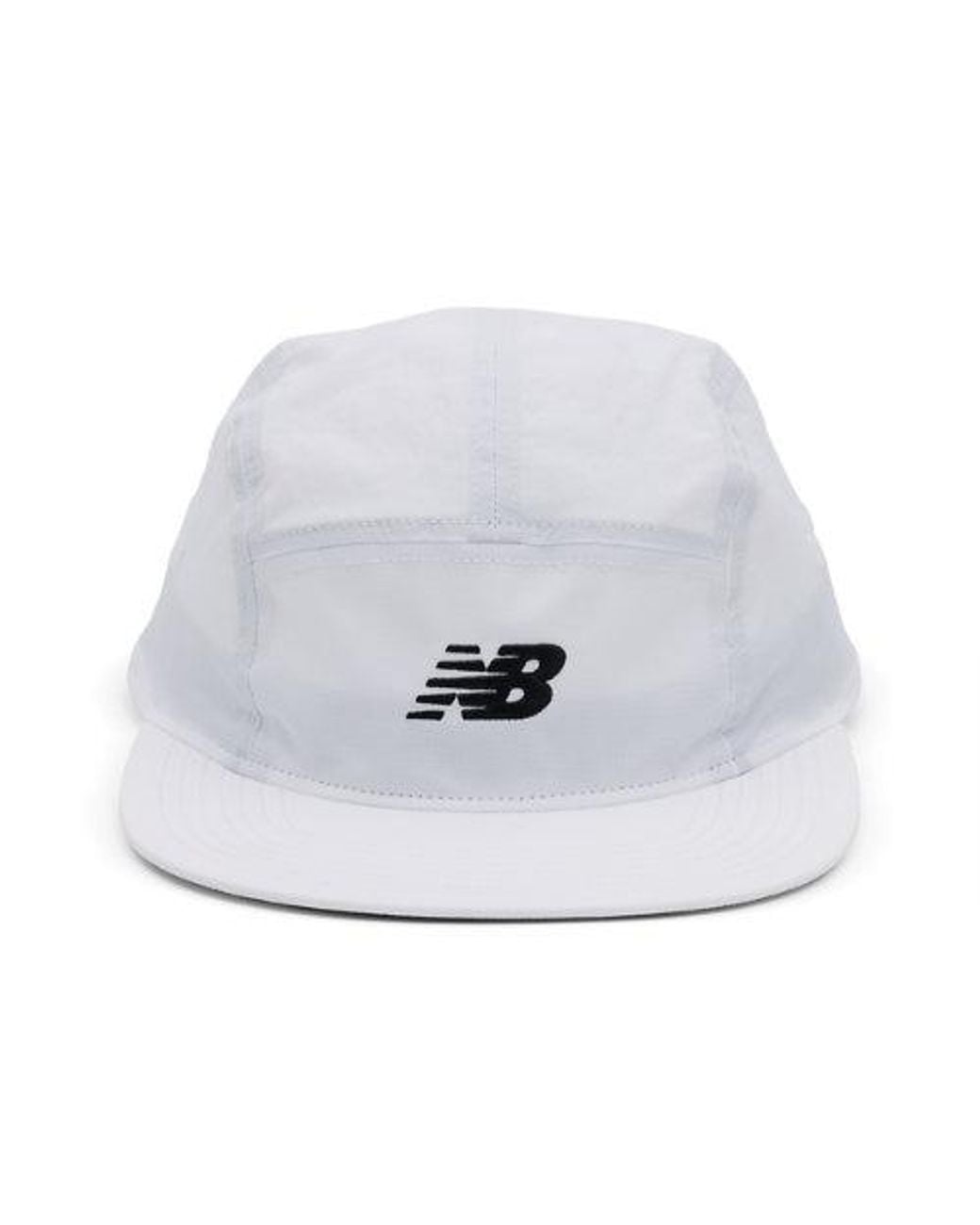New Balance White '47 5 Panel Run Hat