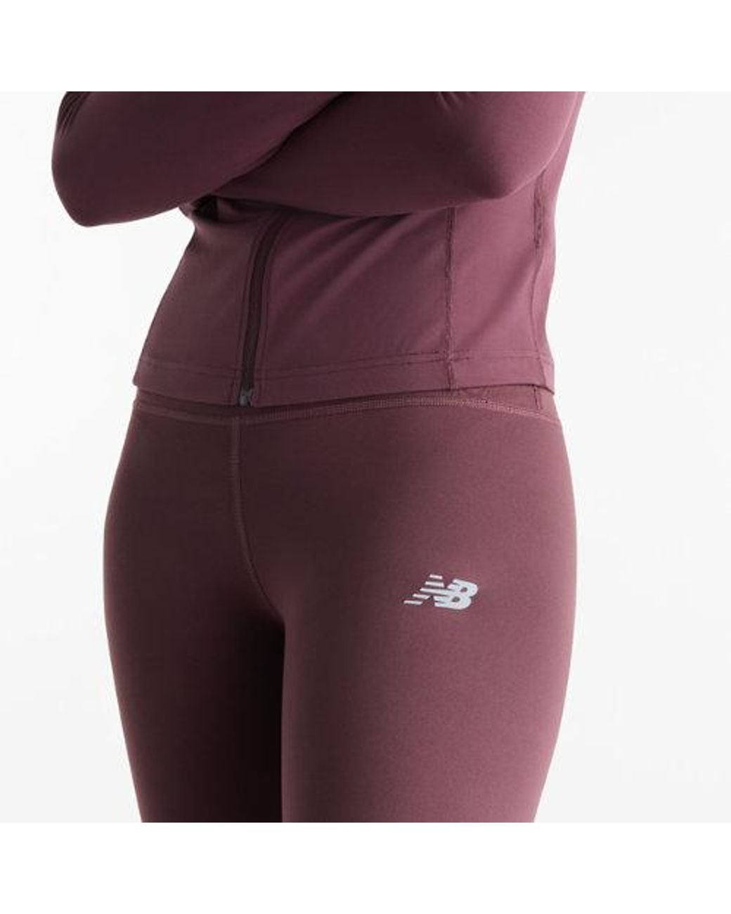 New Balance Red Nb Harmony High Rise Legging 25"