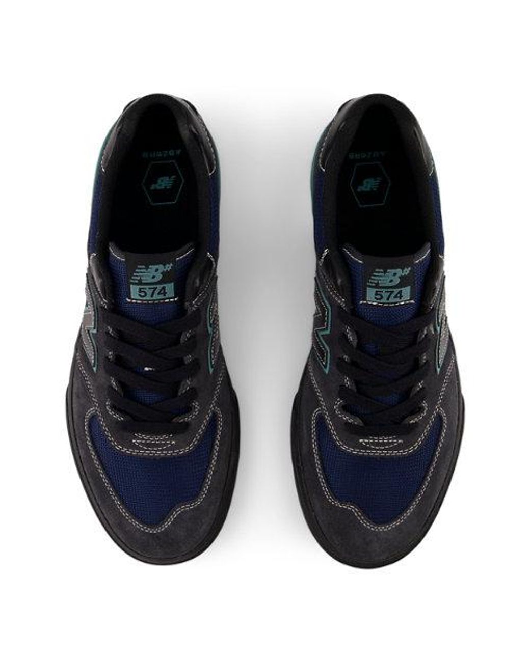 New Balance Black Nb Numeric 574 Vulc Skateboarding Shoes