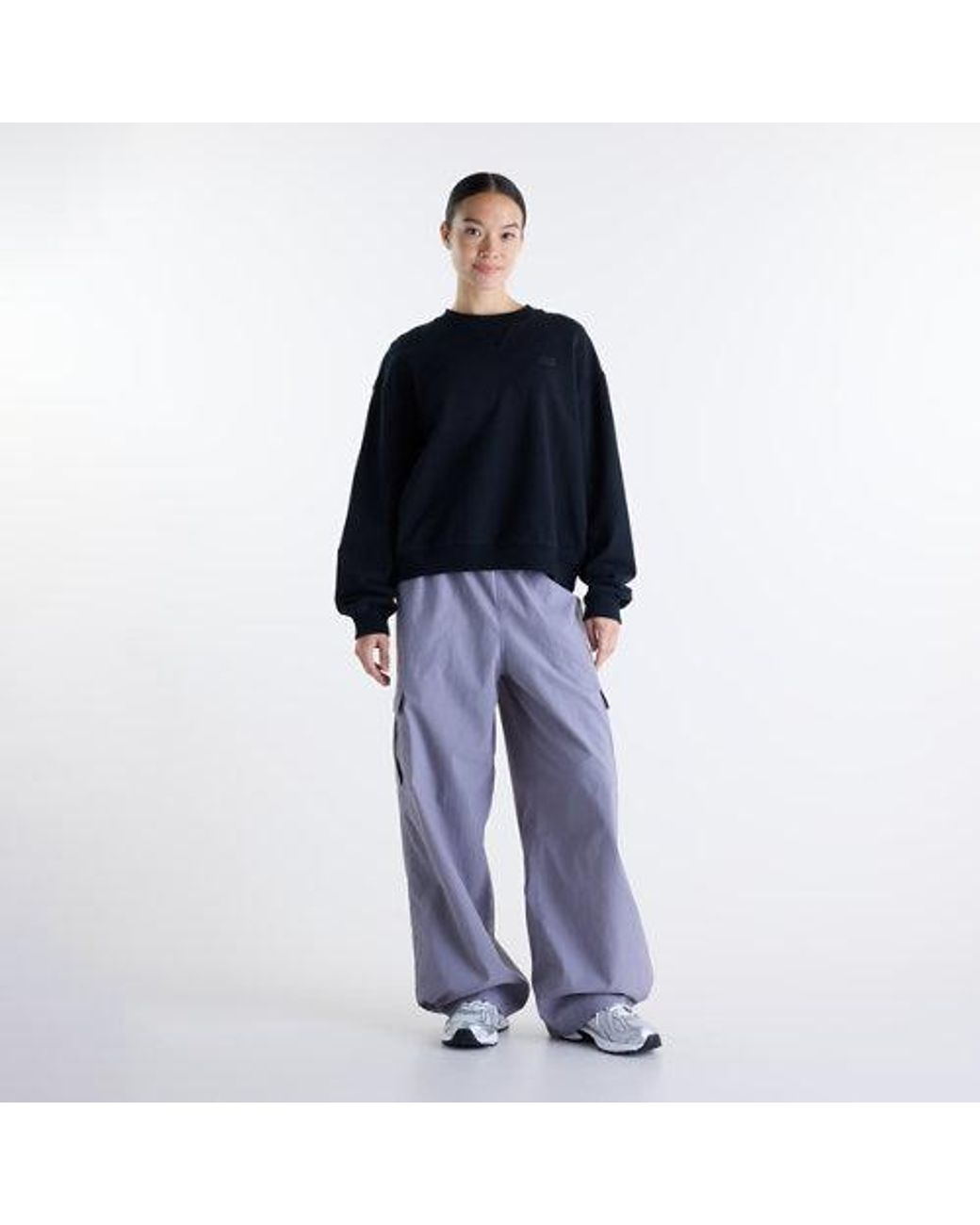 New Balance Blue Woven Cargo Pant