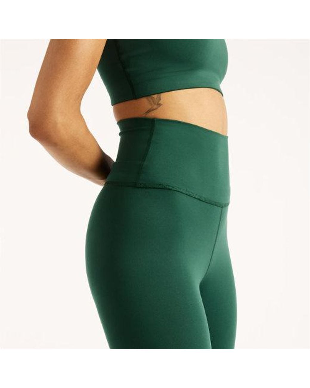 New Balance Green Nb Define High Rise Legging 25"