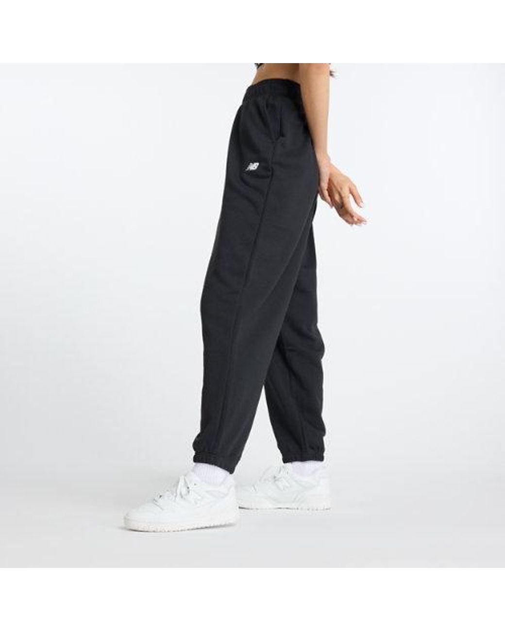 New Balance Black Sport Essentials French Terry Jogger
