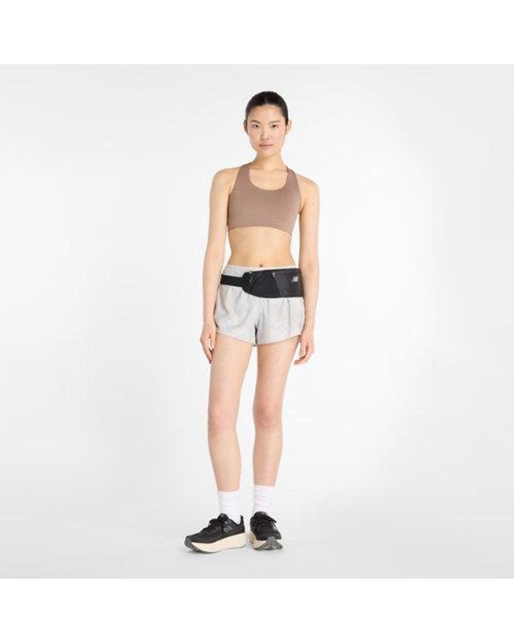 New Balance Nb Define Train Bra in het White