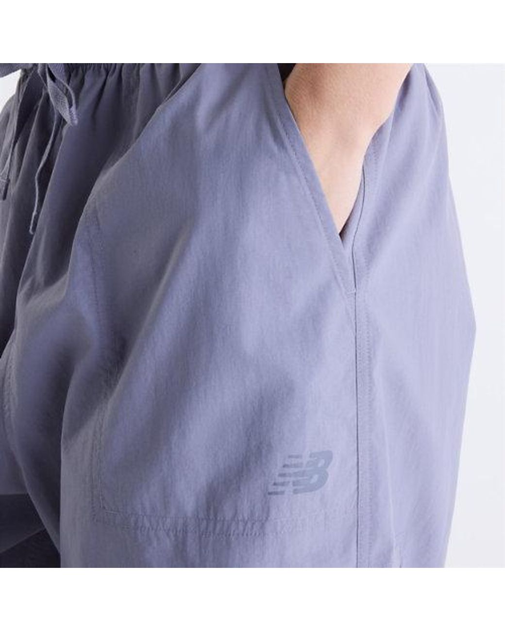 New Balance Blue Woven Cargo Pant
