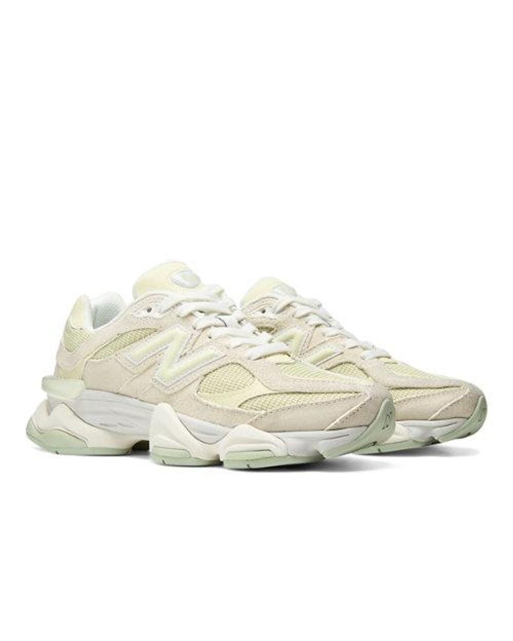 New Balance White 9060