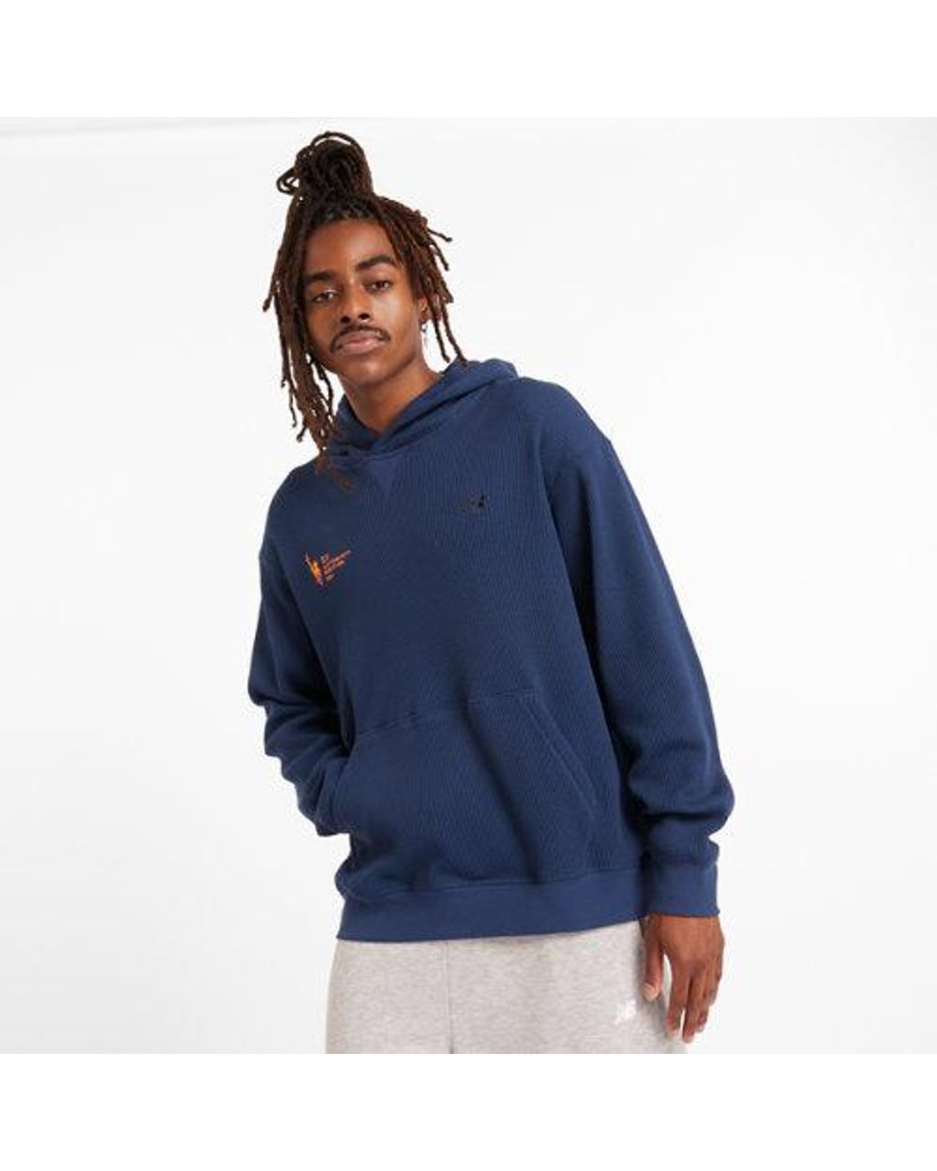 送料＆関税込み！NYC Marathon Waffle Knit Hoodie☆選べる2色 New Balance / Men's NYC Marathon Waffle Knit Hoodie