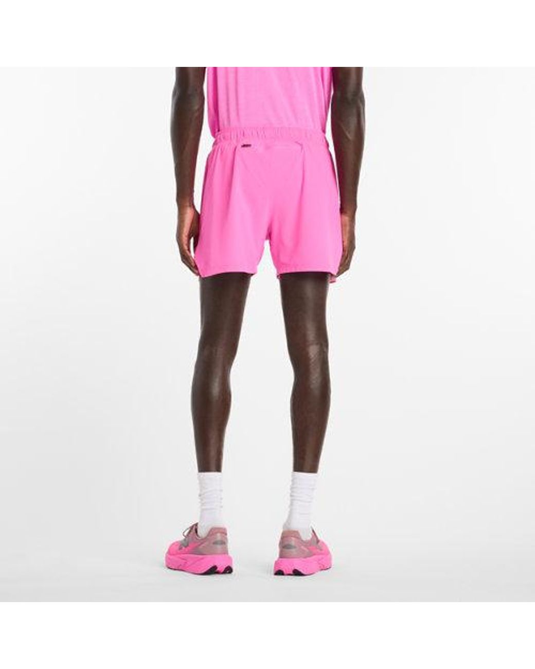 New Balance Pink Rc Short 5" for men