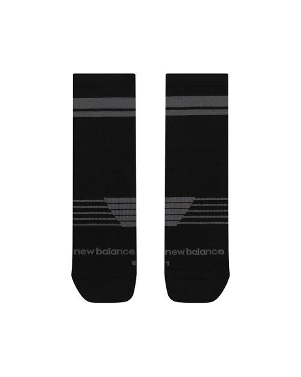 New Balance Black Pro Run Qtr Socks 1 Pair