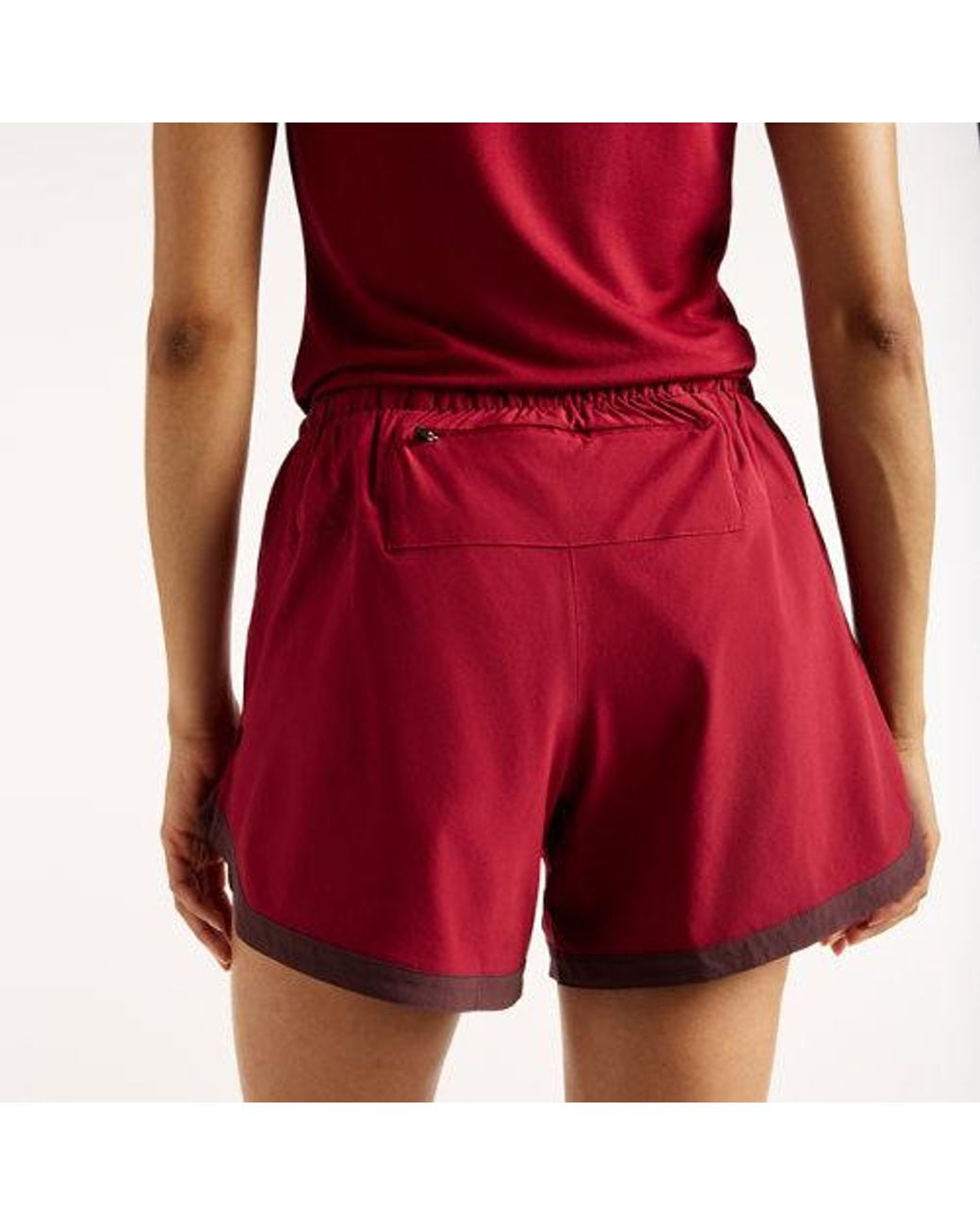 New Balance Red Rc Essential Short 5"