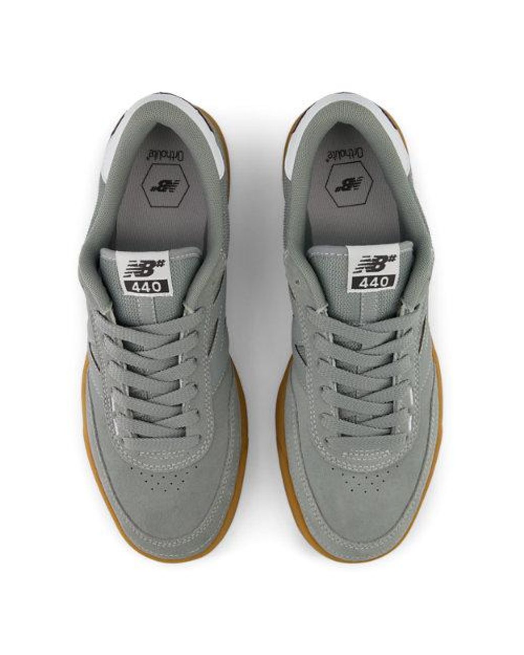 New Balance Gray Nb Numeric 440V2 Skateboarding Shoes for men