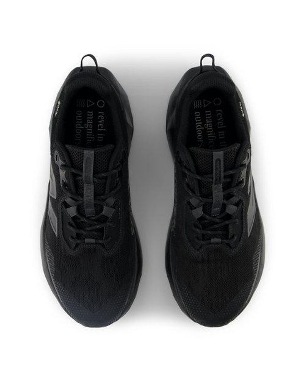 New Balance Black Dynasoft Nitrel V6 Gore Tex Running Shoes/ 8 D for men